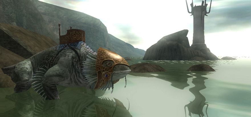 Still Life: Lizard Mount in Water